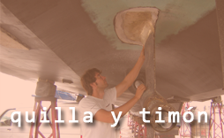 quilla y timón | palma composites